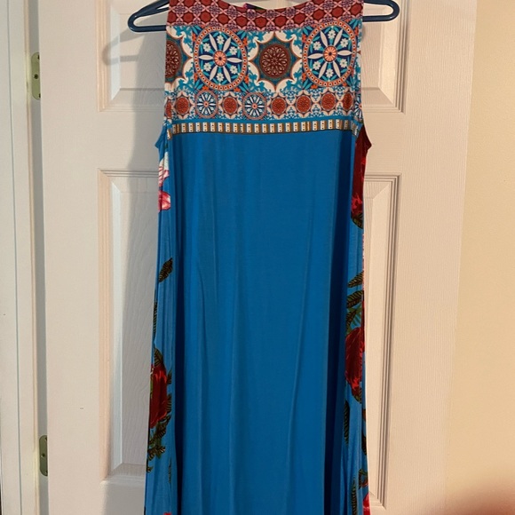 Spring/summer sleeveless dress by Desigual. Size L. NWT. - Picture 3 of 5